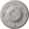 Ekena Millwork Amelia Ceiling Medallion (Fits Canopies up to 2 3/8"), 19 5/8"OD x 3/4"P, Ultra Pure White CM20AMUWF - alternate 1